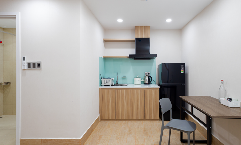 Căn hộ tầng hầm 1 phòng ngủ